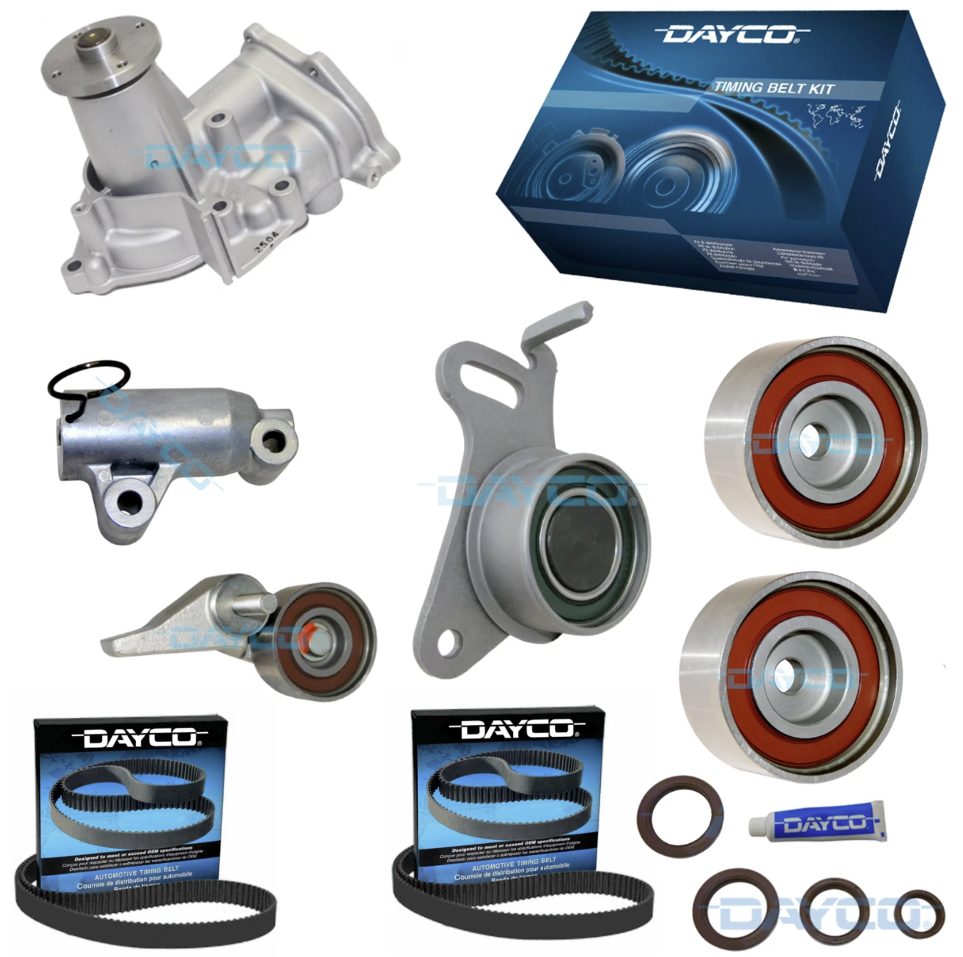 TIMING BELT KIT & WATER PUMP for Mitsubishi Triton 2.5L Turbo Diesel ML MN 4D56T