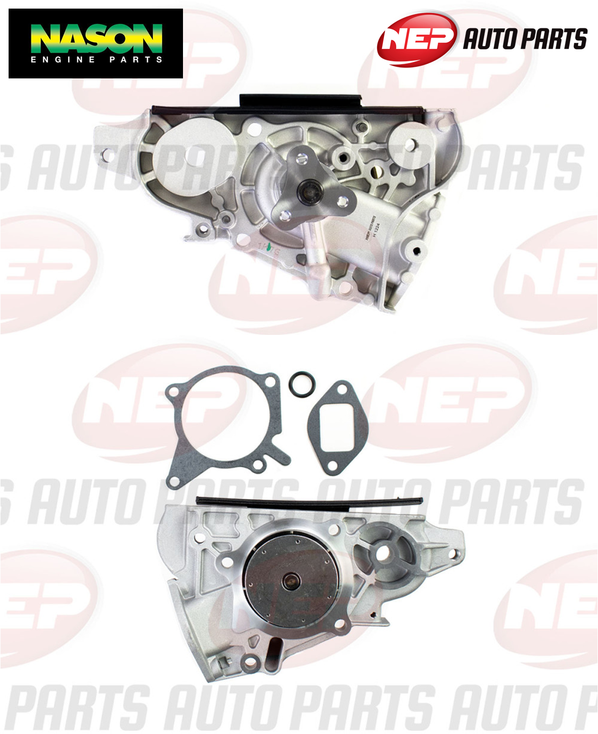 NEP AUSTRALIA WATER PUMP & GASKET FOR MAZDA ZM-D 1.6L DOHC 323 BJ10 1998-2001