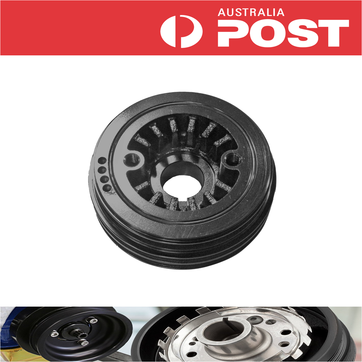 Harmonic Balancer for Mitsubishi Pajero NS NT NW NX 4M41 3.2L Turbo Diesel 07-On