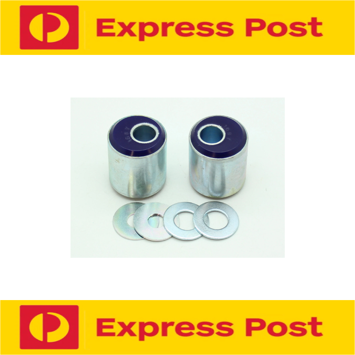 SUPERPRO FRONT CONTROL ARM LOWER REAR BUSH KIT FOR MAZDA 323 PROTEGE BA 94-98