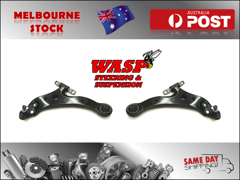 WASP Front Lower Control Arm Pair LH & RH For Toyota Tarago 2.4L ACR30 2000-2006