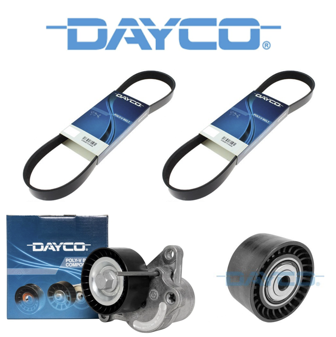 DAYCO AUSTRALIA Belt & Tensioner & Pulley Kit for Nissan NP300 D23T 2.3L 2015-ON