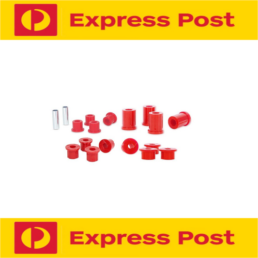 SUPERPRO FRONT AND REAR LEAF SPRING BUSH KIT FOR NISSAN PATROL MK 1983-1987