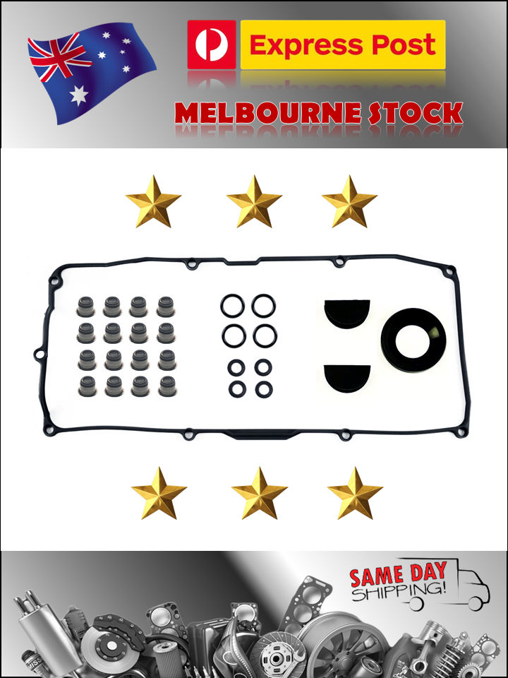 Valve Tappet Rocker Cover Gasket Kit for Holden Jackaroo UBS73 3.0L 4JX1-T 98-04