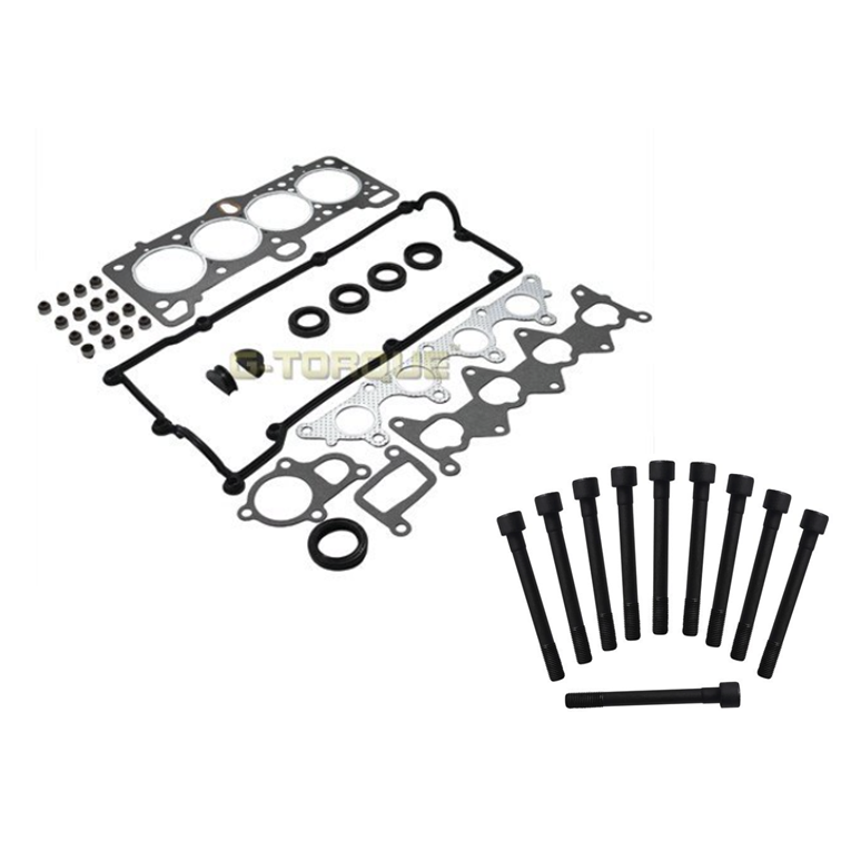 VRS HEAD GASKET SET KIT W/ BOLTS FOR HYUNDAI G4FK 1.5L EXCEL TWIN CAM X3 98-00