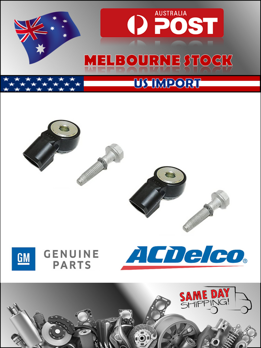 2 x GM Holden Knock Sensor 12623730 VF VE VZ Commodore 6.0L 6.2L LS2 LS3 L98 L76
