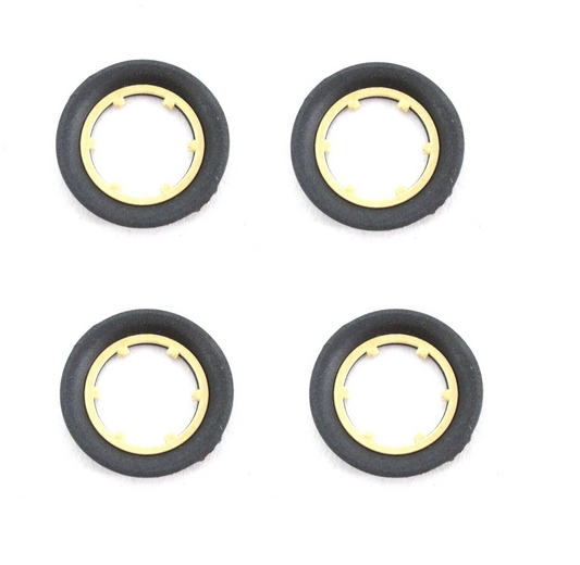 4 LOWER FUEL INJECTOR SEAL for MAZDA 3 BK 6 CX7 L3 2.3L DOHC TURBO