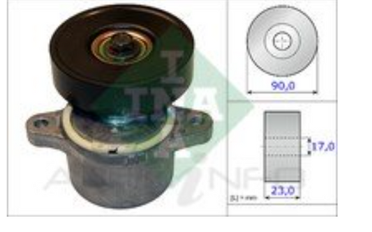 INA Drive Belt Tensioner Assembly for Suzuki SX4 RW420 YB41S 06-10 J20A