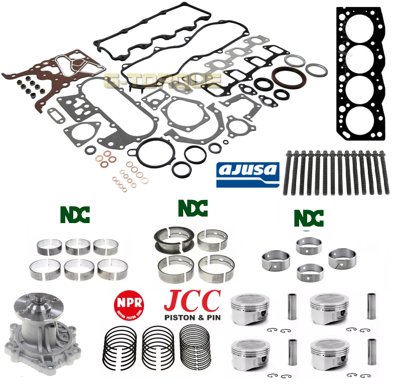 Full Engine Rebuild Kit for Toyota Hilux LN167 LN172 5L 3.0L Diesel 98-05