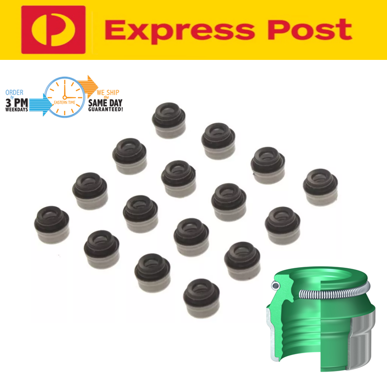 Valve Stem Seal x16 for Skoda BZB BVY BKD BMN CHHB CHHA DLBA CEGA CUNA CJSB