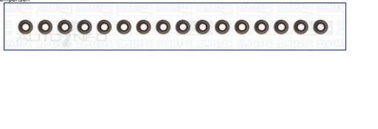 Valve Stem Oil Seal Set for Mercedes C200 W205 Turbo 2.0L 14-18