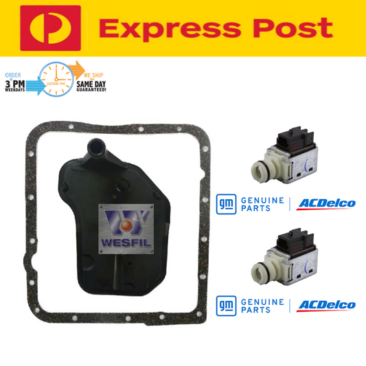 Transmission Filter & Gasket Shift Solenoid Kit A B For GM Chevy 4L60E 4L65E