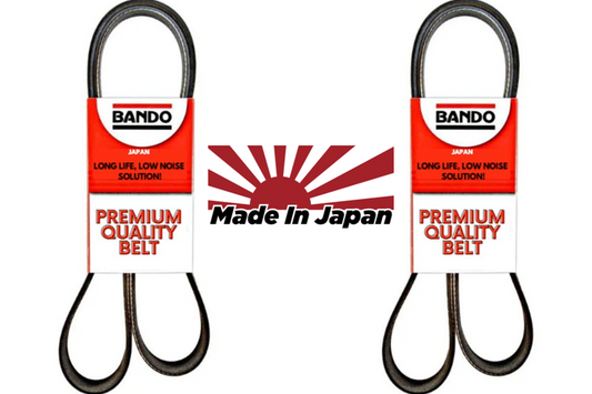 Accessory Belt Kit for Power Steering & Alternator for Mitsubishi FTO 6A12