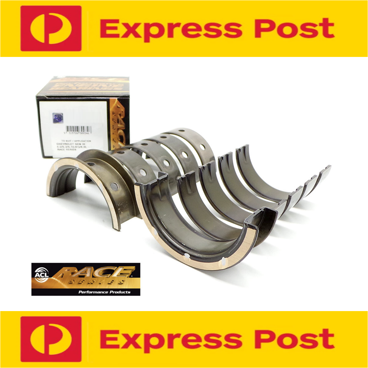 ACL RACE MAIN BEARING STD for SUBARU EJ16 EJ18 EJ20 EJ22 EJ25 thrust in No 5