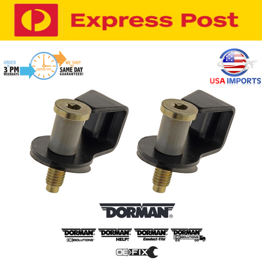 2 x Door Lock Striker Pins Ford F100 F150 F250 F350 Bronco Mustang 1987-1996
