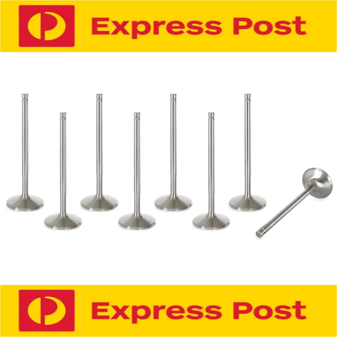 8 x Nason Exhaust Valves fits Mitsubishi 4G64-S4 Delica PD Express SJ WA Magna T