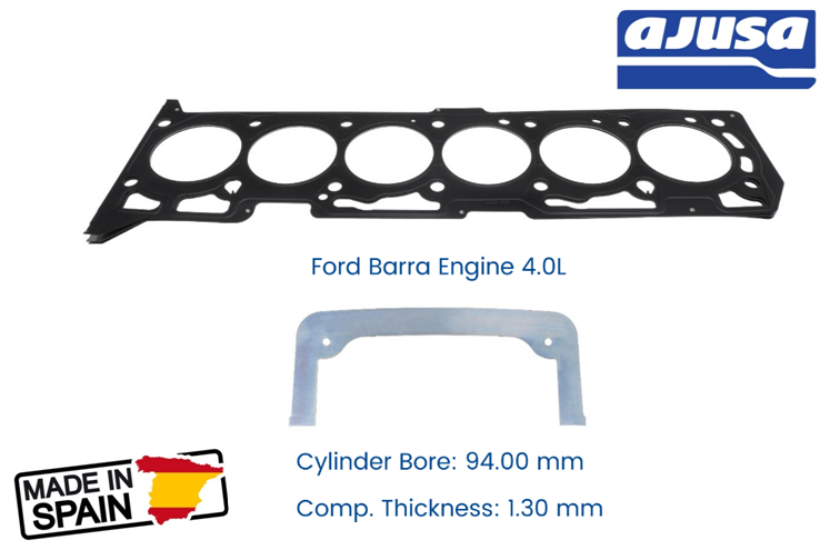 Ajusa Performance Head Gasket for Ford/FPV 4.0L Barra 1.3MM BORE 94MM