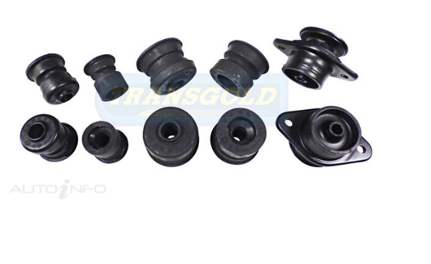 10pcs Body Mount Bushing Kit for Toyota Hilux KUN26R 3.0L Diesel 1KDFTV 06-15