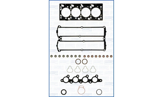 VRS HEAD GASKET SET/KIT+HEAD BOLTS FOR FORD FOCUS LR 2.0L EDDB ZETEC-E 9/02-4/05