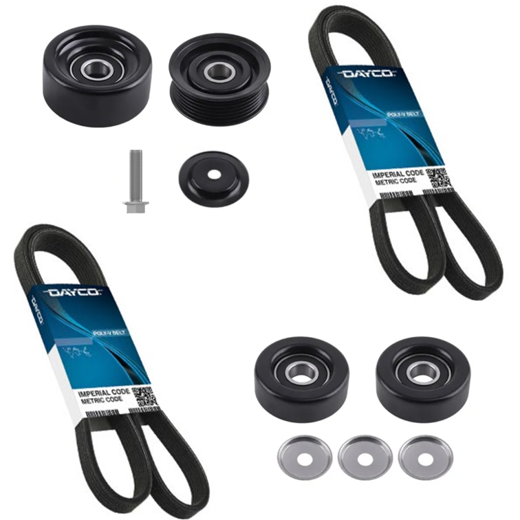 Belt Idler & Pulley Kit for Commodore VT VX VU VY VZ V8 LS1 LS2 GEN3 5.7 6.0L