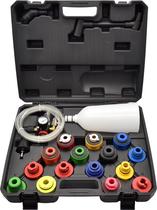 Professional Rapid Engine Oil Draining Filling Tool Kit System Pressurized Air