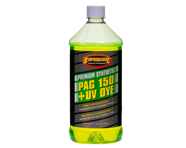 Supercool PAG 150 with UV Dye Compressor Oil 237ml for Auto AC A/C US IMPORT