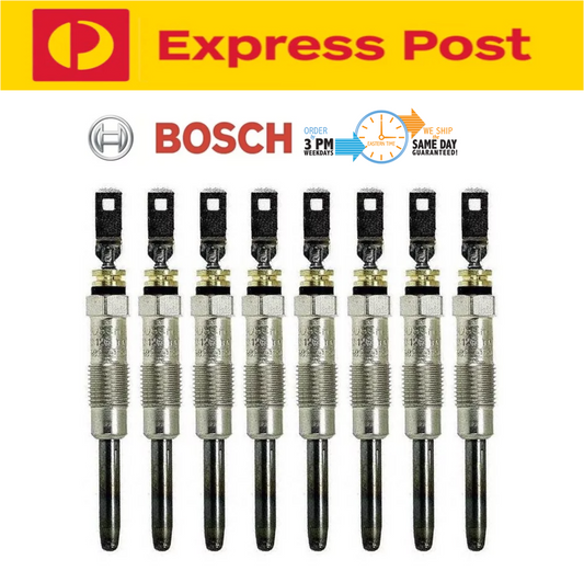 8 x Genuine Bosch Glow Plugs GMC Chevrolet Hummer 2500 3500 6.5 6.2 12563554 60G