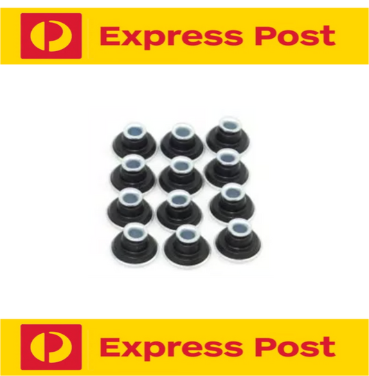 12x Rocker Cover Gasket Bolt Seals for Nissan Navara D40 D22 Pathfinder R51 YD25