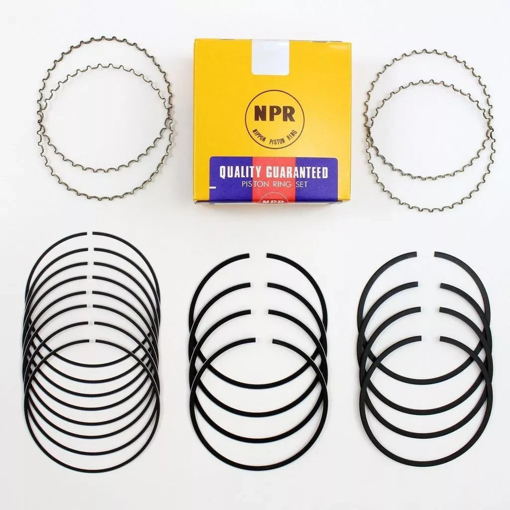 Piston Ring Set for Subaru Brumby AU5 F4 1.7L EA81 80-94 / Chrome Rings