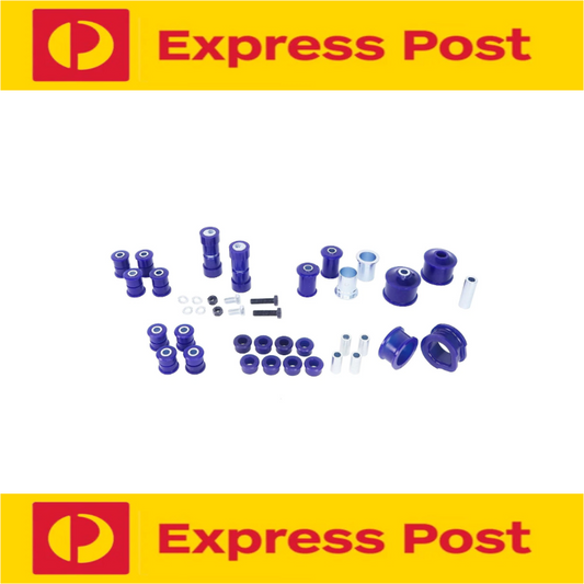 SUPERPRO FRONT AND REAR SUSPENSION BUSH KIT FOR NISSAN SKYLINE R33 1993-1998