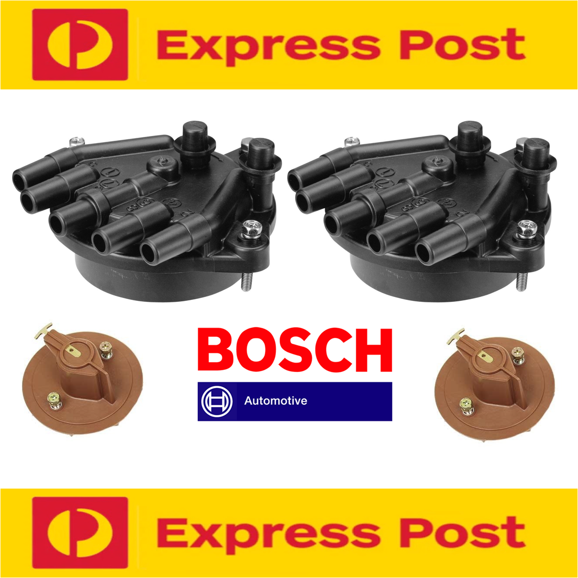 BOSCH DISTRIBUTOR CAP & ROTOR FOR TOYOTA 1UZ-FE V8 SOARER UZZ30 LEXUS LS400 4.0L
