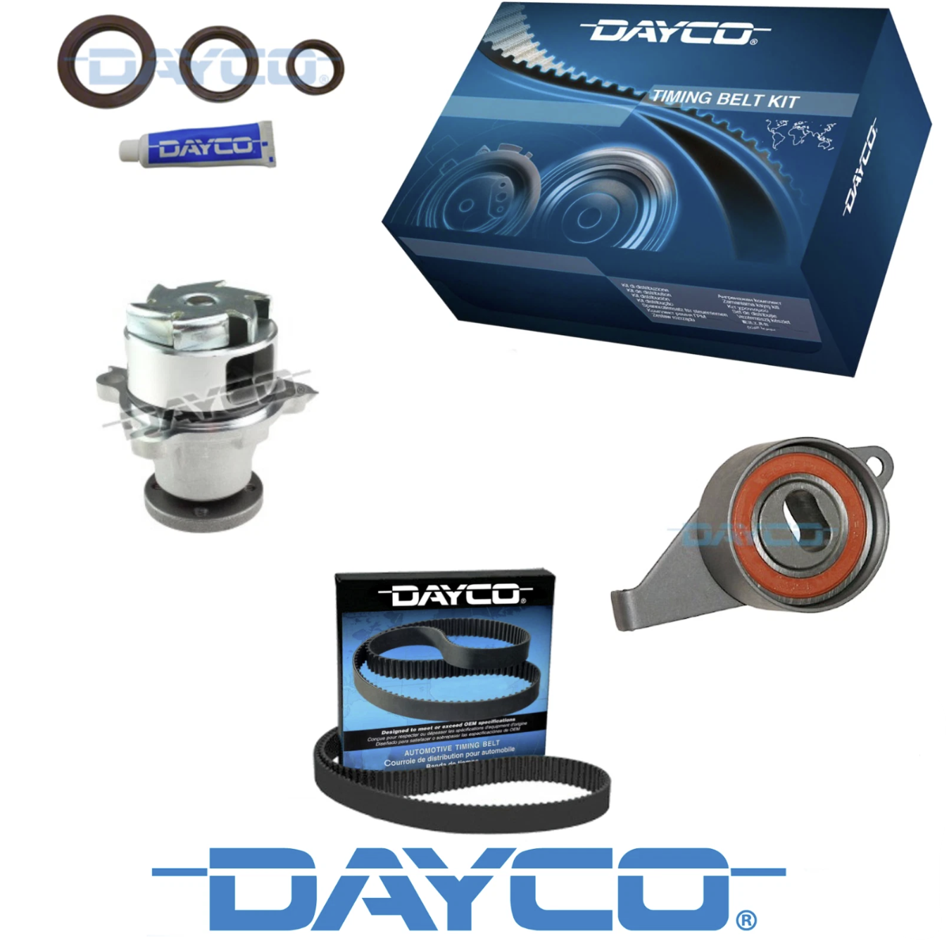 TIMING BELT KIT & WATER PUMP for Daihatsu Charade 1.0L EJ-DE EJDE EJ DE 03-05