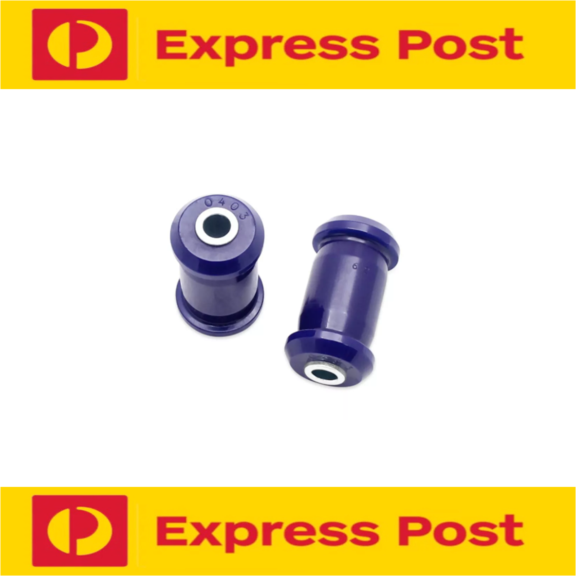 SUPERPRO REAR TRAILING ARM LOWER REAR BUSH KIT FOR HOLDEN GEMINI TX-TG 1975-1985
