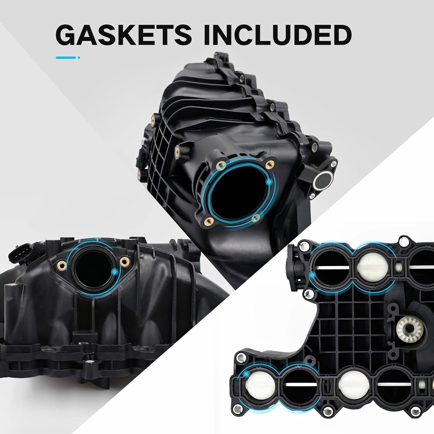 1x Engine Intake Manifold fits Jeep Grand Cherokee 3.0L V6 Diesel 2013-2020