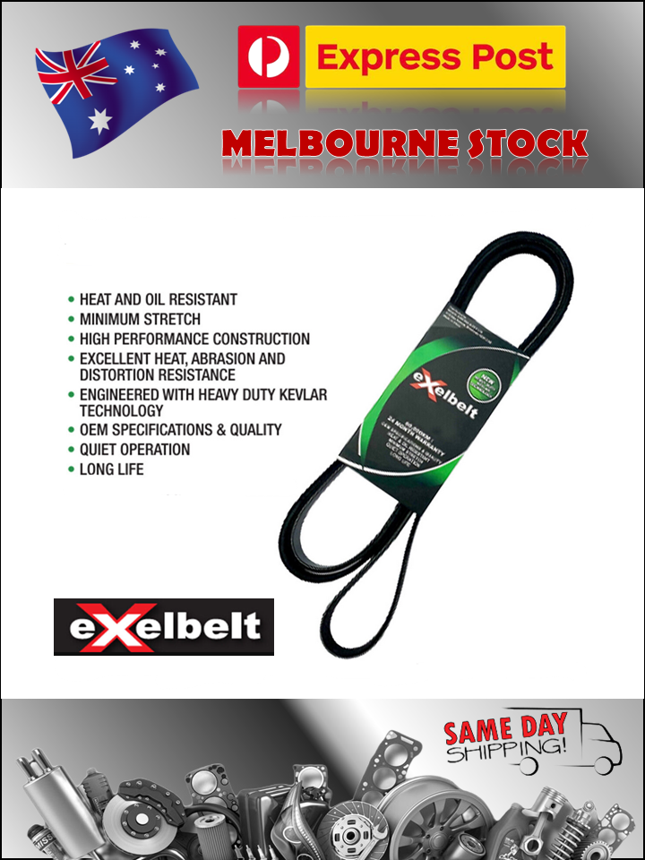 Drive Belt for Holden Commodore VT VU VX VY VZ GEN3 5.7 6.0 V8 1999-2007