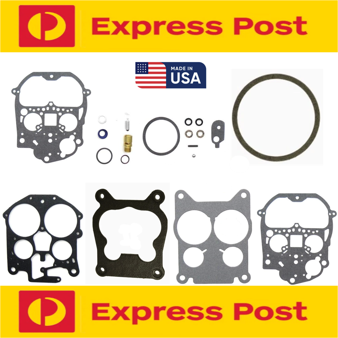 CARBURETTOR REPAIR KIT ROCHESTER QUADRAJET M4ME M4MEA M4MC FITS CADILLAC 368 425