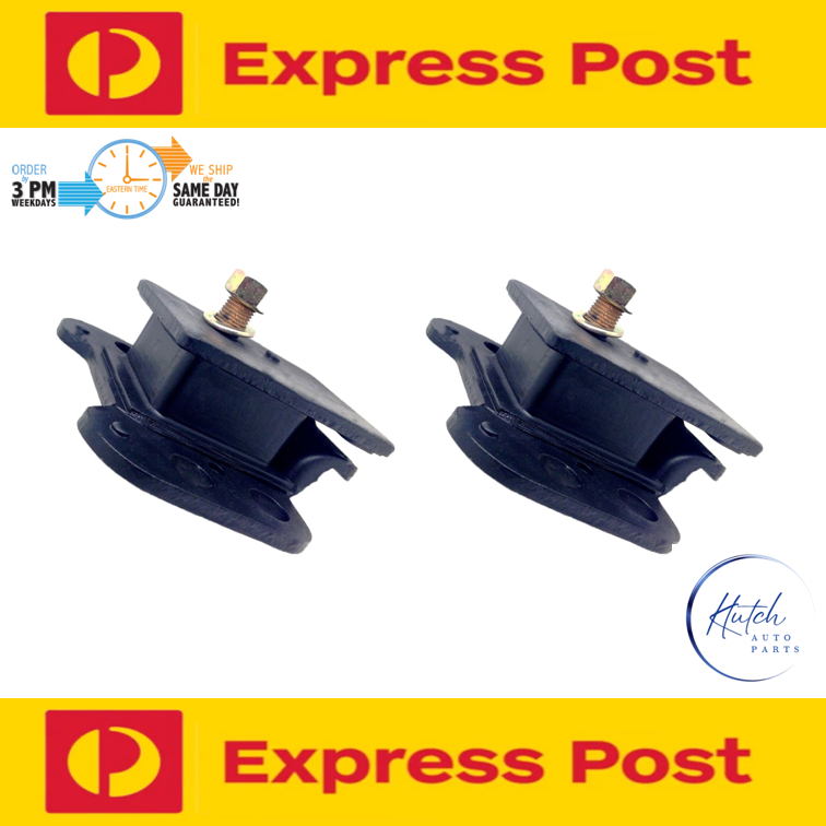 2x Front Engine Mount to Nissan Patrol GQ Y60 TD42 TB42 4.2L Petrol Diesel 91-97