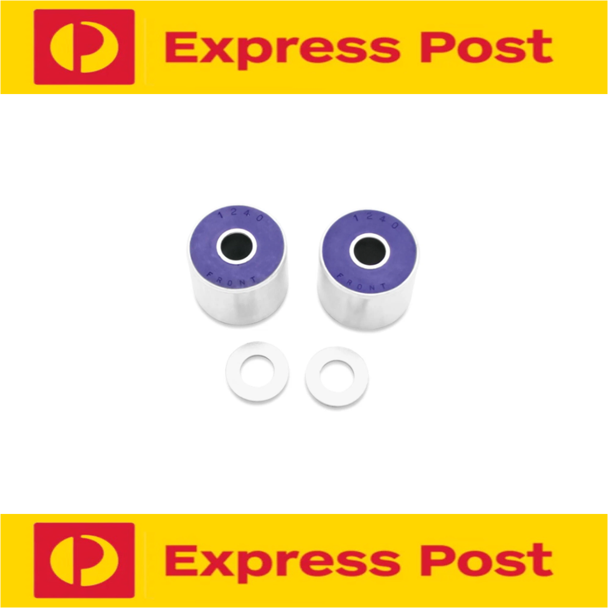 SUPERPRO FRONT CONTROL ARM LOWER REAR BUSH KIT FOR MITSUBISHI VERADA KR KS 91-97