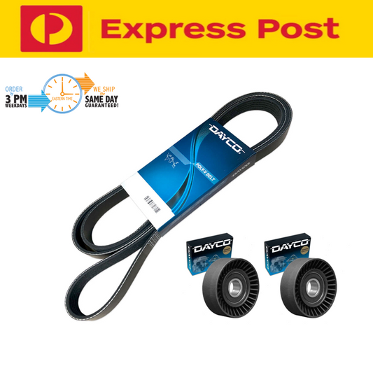 Dayco Belt & Pulley Kit for Jeep Wrangler JK JL 3.6L DOHC VVT MPFI ERB 2012-2018