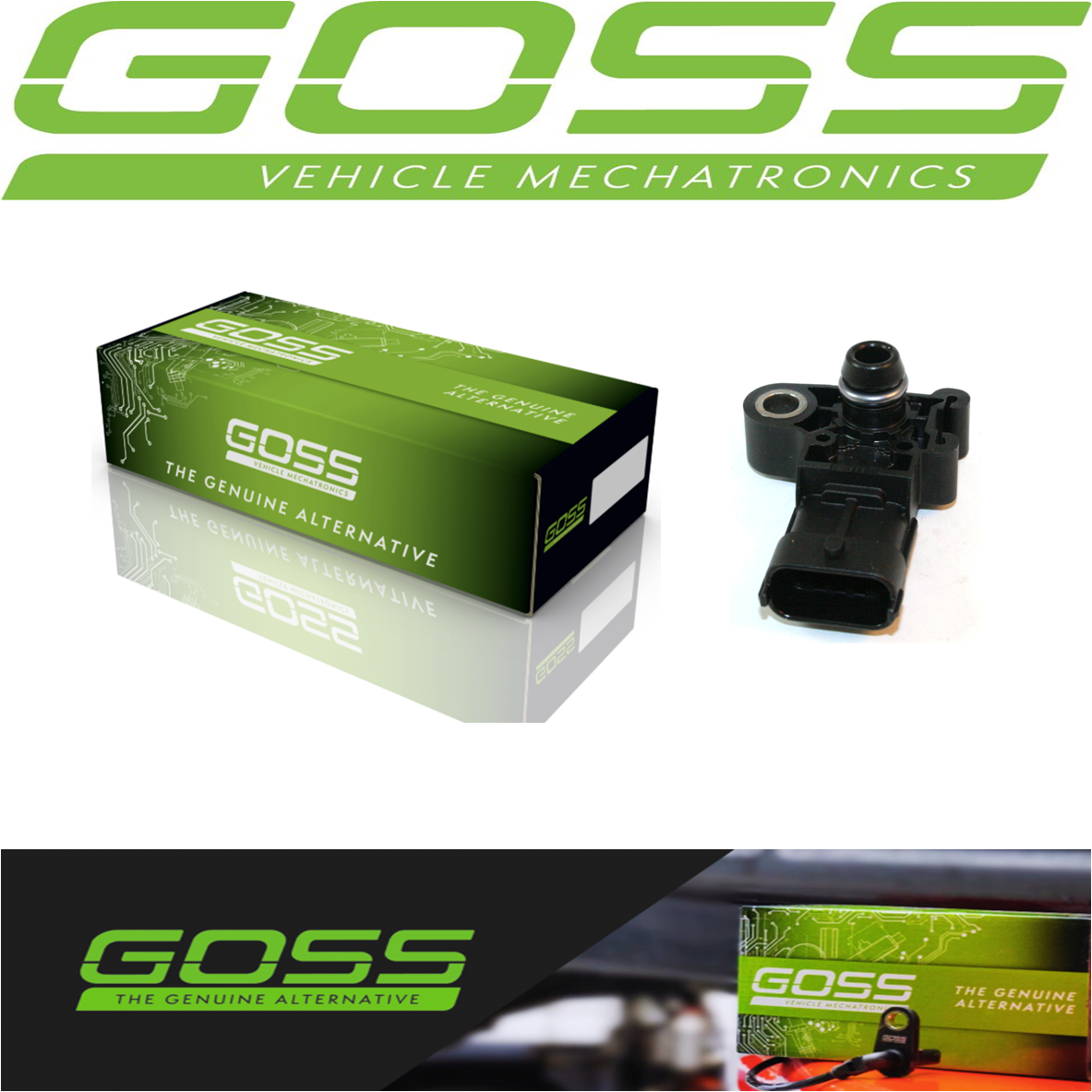 NEW GENUINE GOSS FORD PJ/PK RANGER MAZDA UN BT50 MAP SENSOR P5AT 3.2L