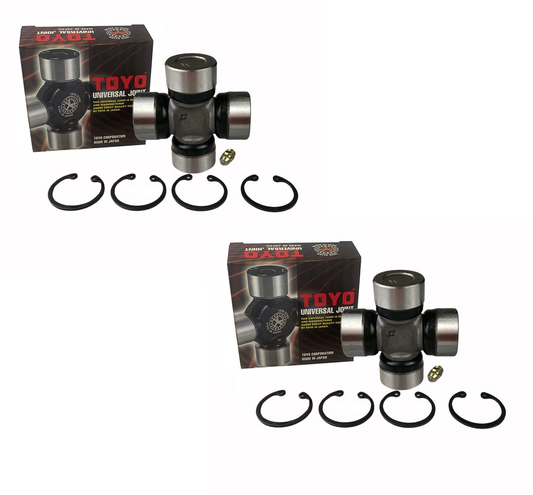 2x Rear Tailshaft Universal Uni Joint PAIR for Nissan Patrol GQ Y60 GU Y61
