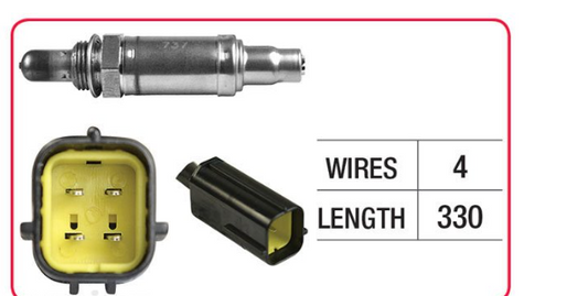 Oxygen/O2 Sensor Post Cat for Nissan Murano Z51 3.5L VQ35DE 08-16 / Front, Bank