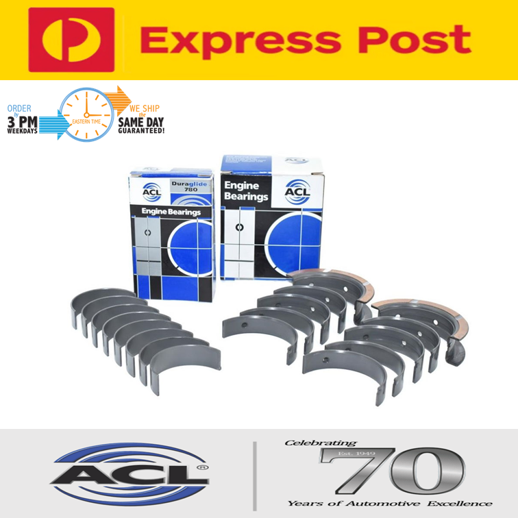 ACL CONROD & MAIN BEARING STD FOR FORD 4.0L SOHC 12V Falcon EB ED EF EL XG XH