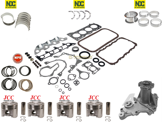 Full Engine Rebuild Kit for Suzuki Sierra SJ410 SJ40 1.0L 4CYL F10A 7/81-2000