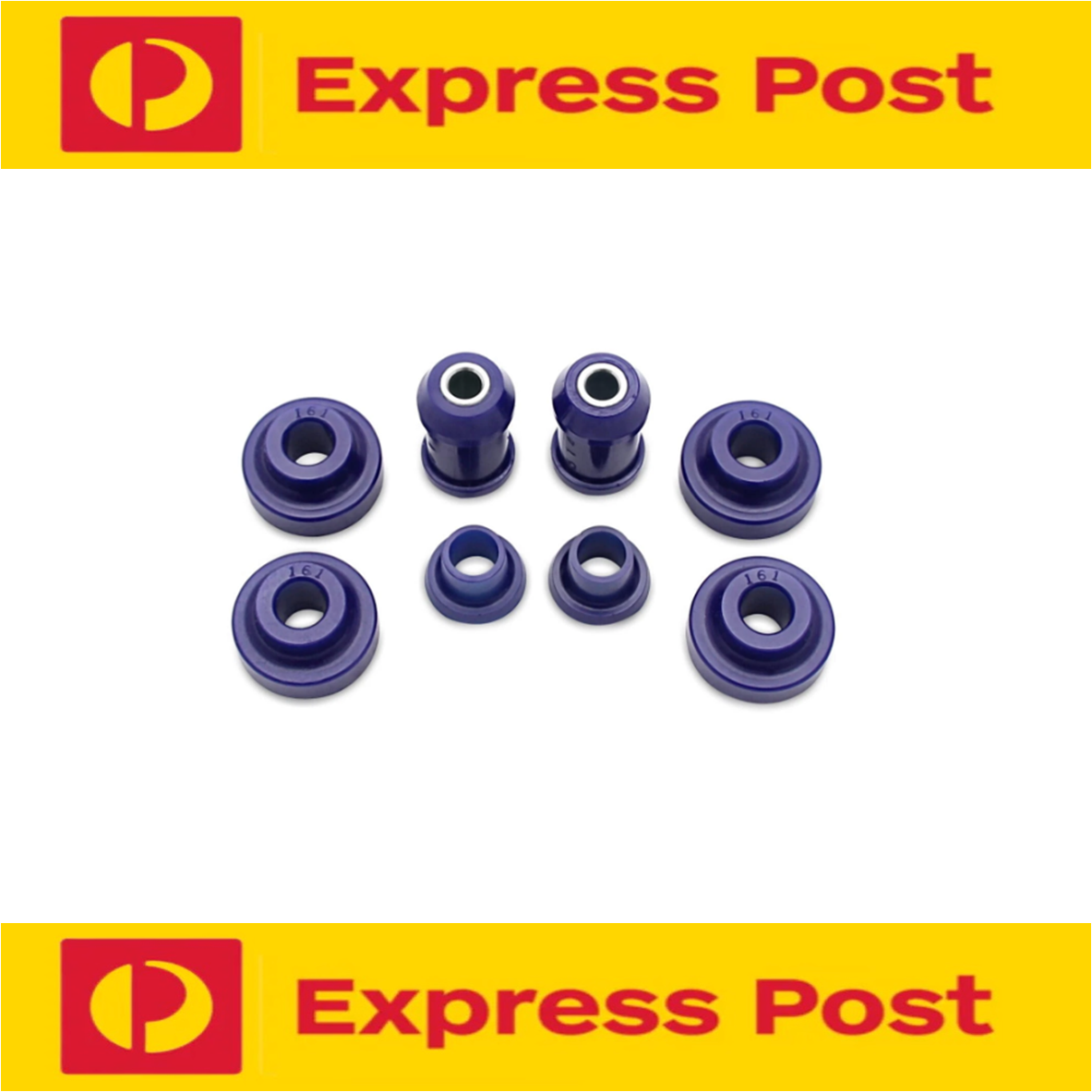 SUPERPRO FRONT CONTROL ARM & IDLER ARM BUSH KIT FOR MAZDA 323 FA 1977-1982