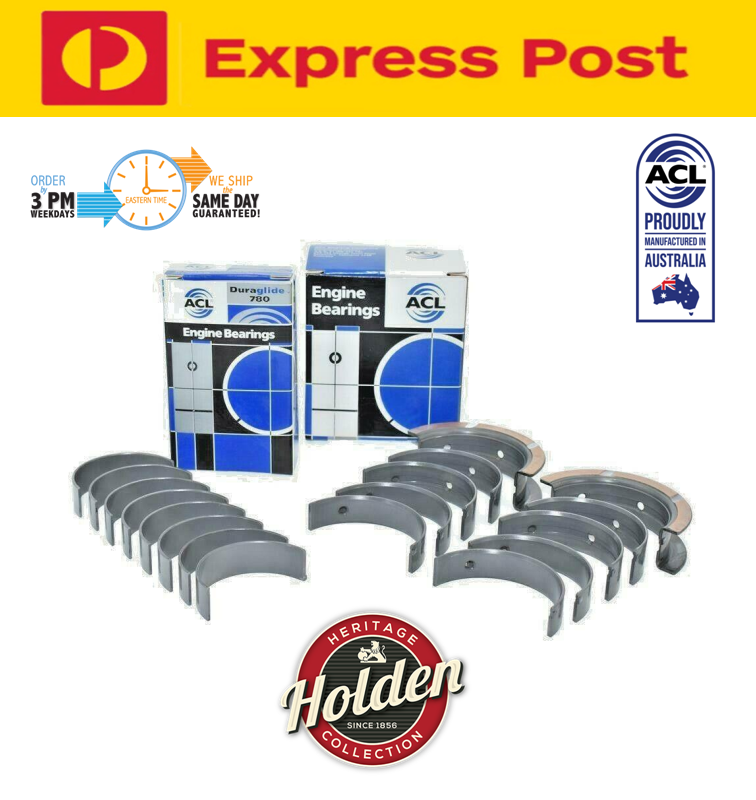 MAIN & BIGEND CONROD BEARING FOR HOLDEN COMMODORE VS VT VU VX VY 3.8L ECOTEC
