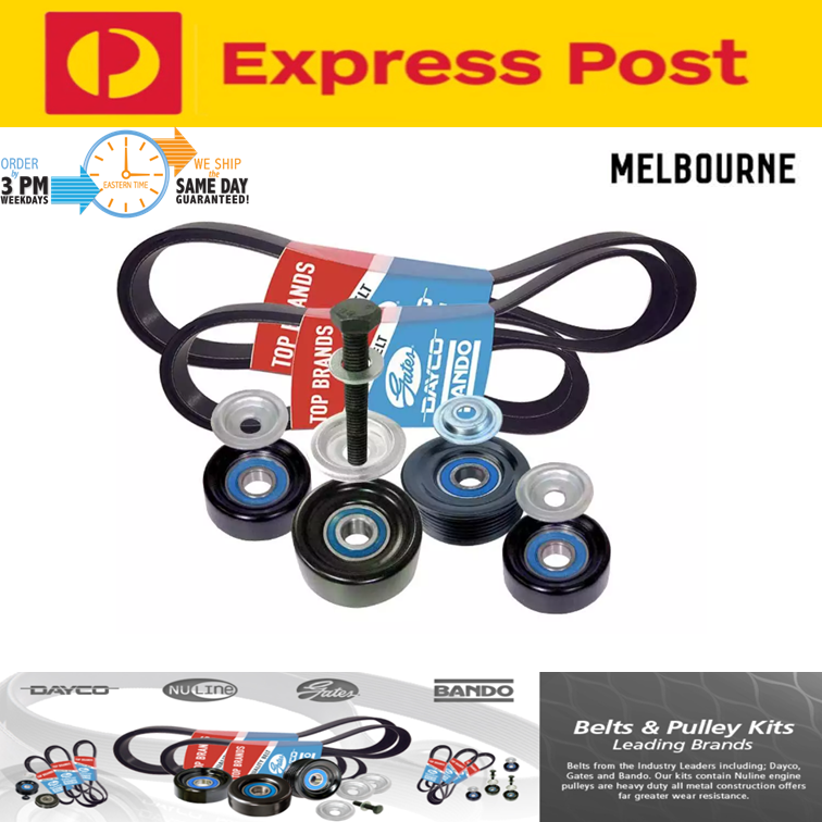 DAYCO Belt & Pulley Kit for Holden Commodore VE 2010-2013 6.0L V8 HSV SS