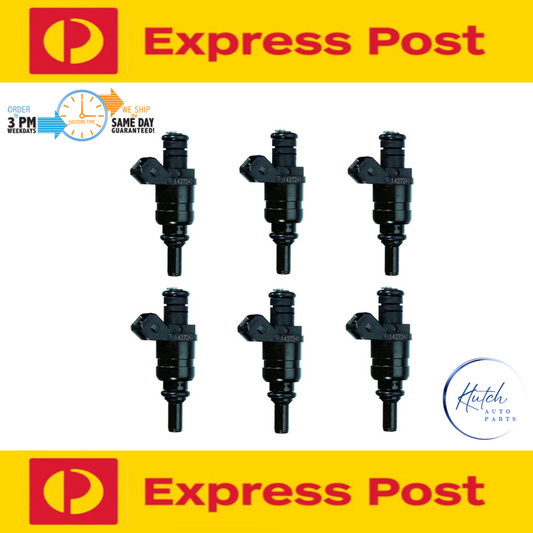 6x Fuel Injector for BMW 320i 325i 325ci E46 M54 V6 Engine EXPRESSPOST MELBOURNE