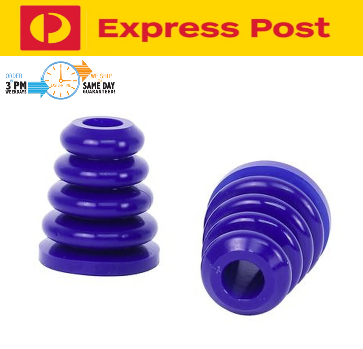 SUPERPRO Rear Bump Stop Bush Kit Ford Falcon BA BF FG Territory SX SY SZ 02-Onw