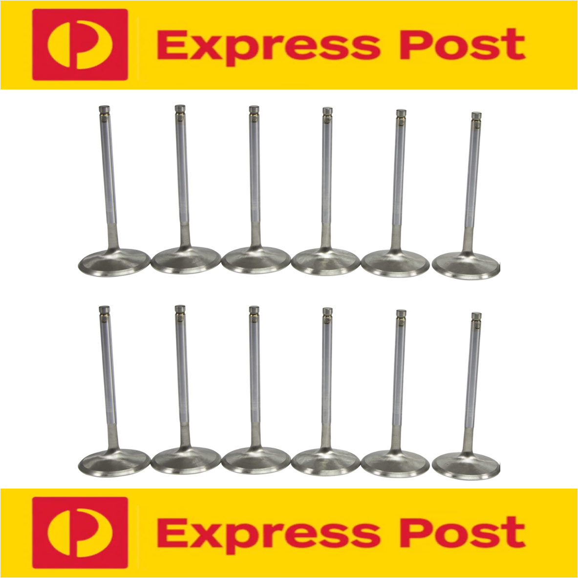 INTAKE EXHAUST VALVE SET FOR NISSAN RB30 12V SOHC PATROL GQ COMMODORE VL TURBO